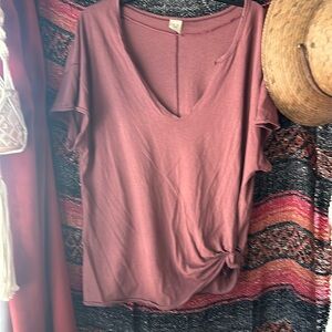 We the Free knot waist tee